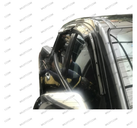 Wind Deflectors Mitsubishi L200 DC 2019-2021 - WildTT