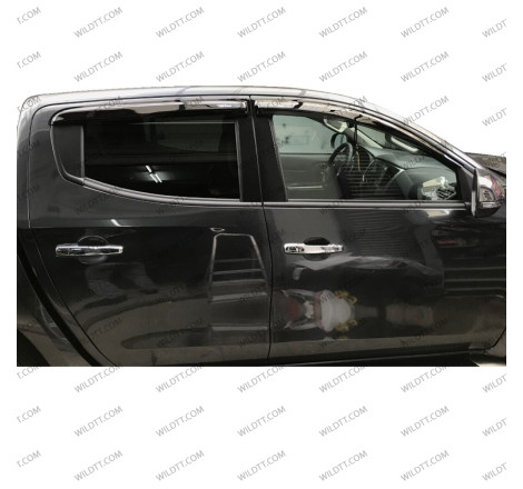 Wind Deflectors Mitsubishi L200 DC 2019-2021 - WildTT