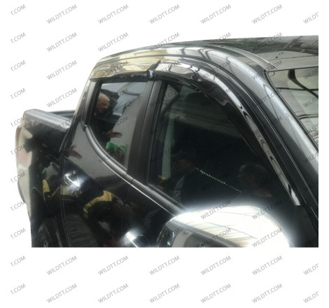 Wind Deflectors Mitsubishi L200 DC 2019-2021 - WildTT