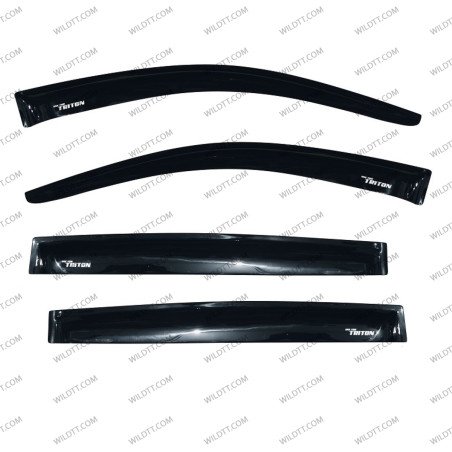 Deflettori D'aria Mitsubishi L200 DC 2006-2015 - WildTT