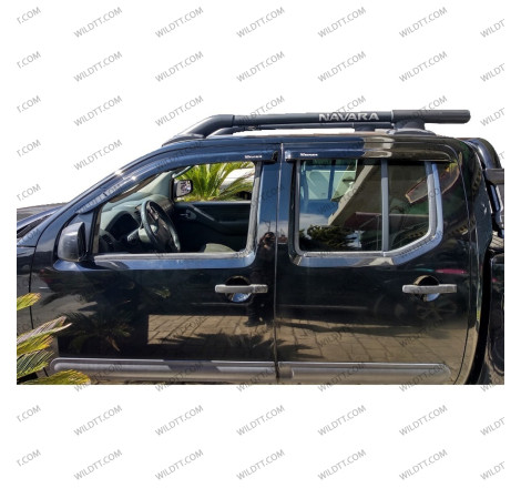 Deflettori D'aria Nissan Navara D40 DC 2005-2015 - WildTT