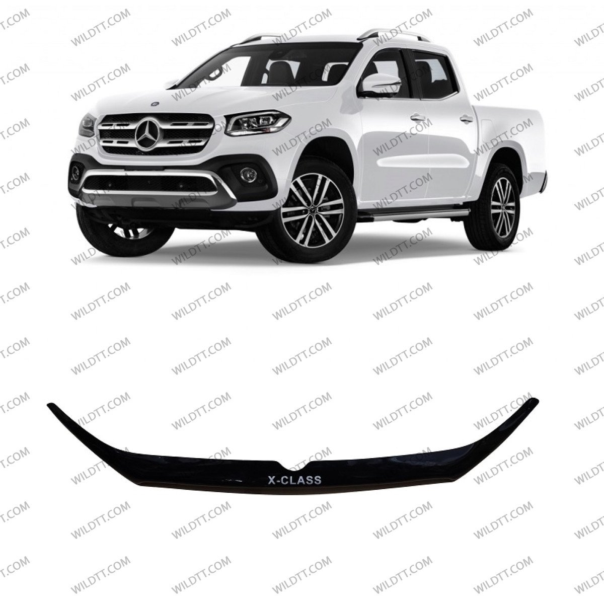 Déflecteur de Capot Mercedes-Benz X Class - WildTT