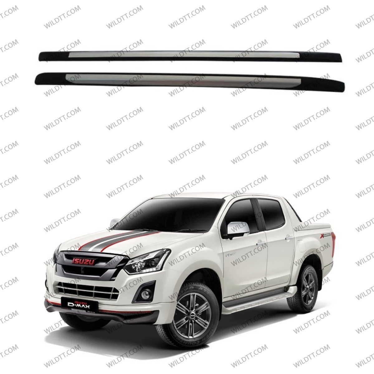 Barres de Toit Isuzu D-Max DC 2012-2020 - WildTT