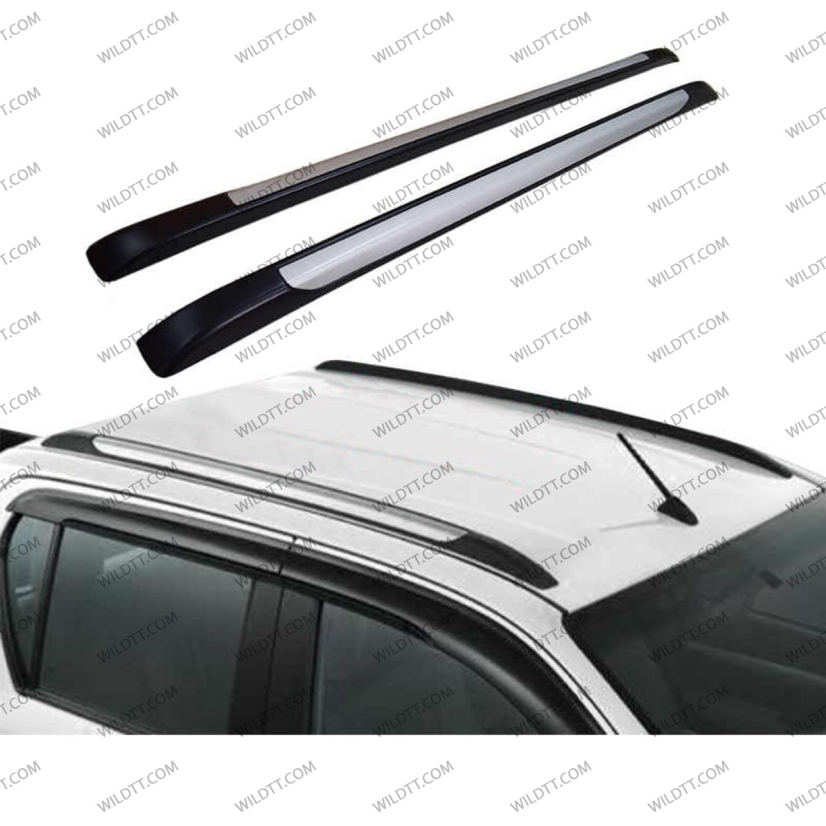 Barras de Tejadilho Toyota Hilux DC 2016-2026 - WildTT