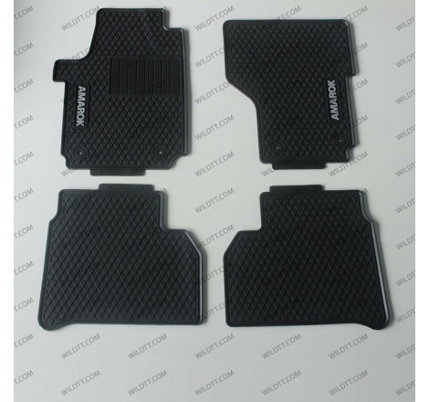 Alfombrillas de Goma OEM VW Amarok 2010-2022 - WildTT