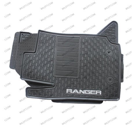 Tappetini in Gomma OEM Ford Ranger/Raptor DC 2012-2022 - WildTT