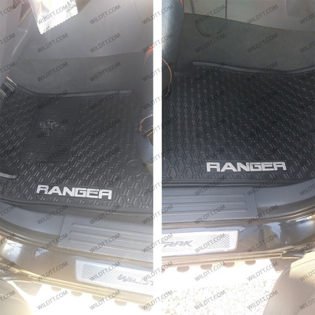 Tapis en Caoutchouc OEM Ford Ranger/Raptor DC 2012-2022 - WildTT