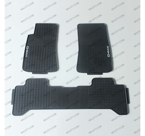 OEM Rubber Mats Isuzu D-Max DC 2012-2020 - WildTT