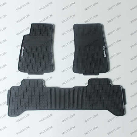 OEM Rubber Mats Isuzu D-Max DC 2012-2020 - WildTT