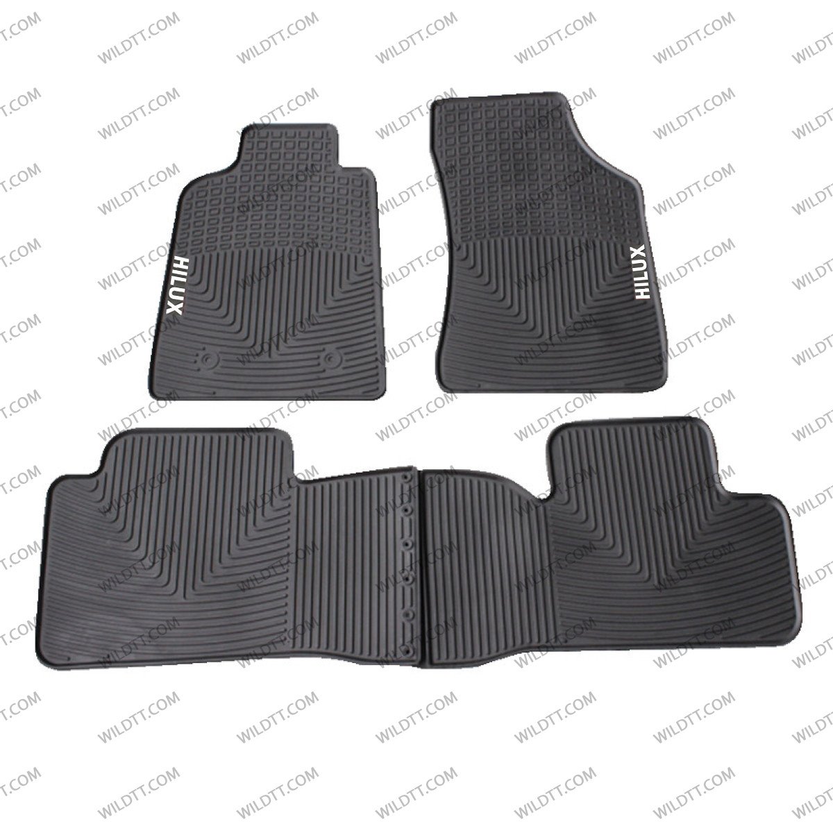 Tapis en Caoutchouc OEM Toyota Hilux DC 2011-2015 - WildTT