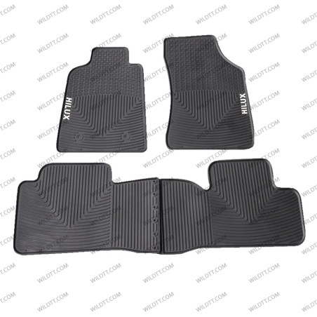 OEM Rubber Mats Toyota Hilux DC 2011-2015 - WildTT