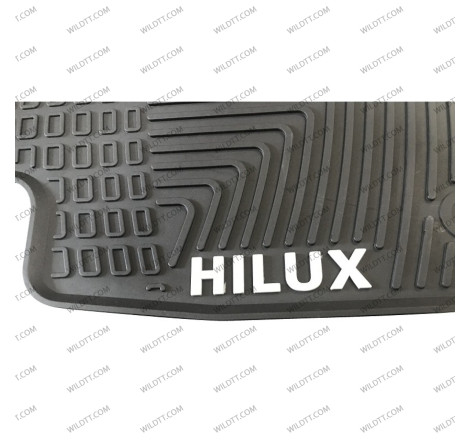 OEM Rubber Mats Toyota Hilux DC 2011-2015 - WildTT