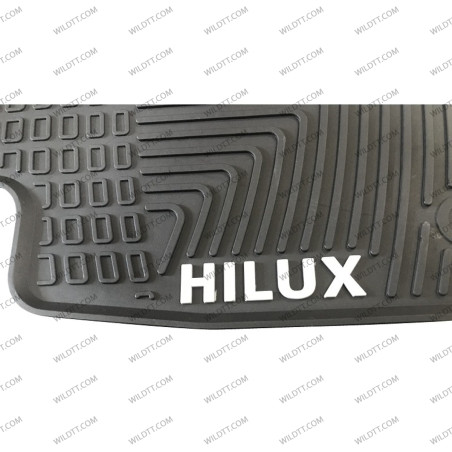 OEM Rubber Mats Toyota Hilux DC 2011-2015 - WildTT