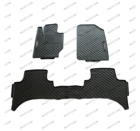 OEM Gummimatten Mitsubishi L200 DC 2015-2021 - WildTT