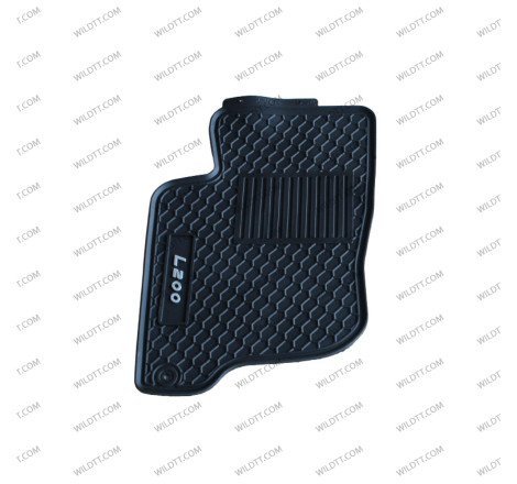 OEM Rubber Mats Mitsubishi L200 DC 2006-2015 - WildTT