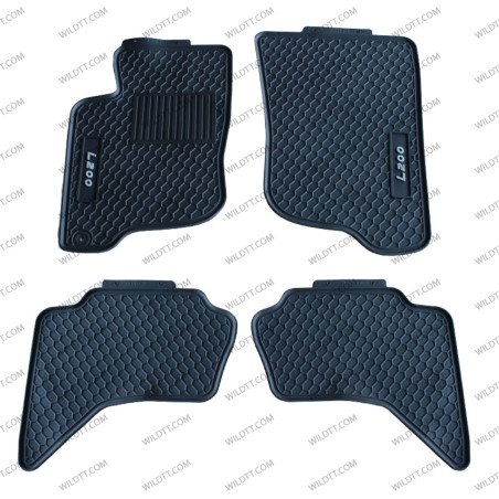 OEM Rubber Mats Mitsubishi L200 DC 2006-2015 - WildTT