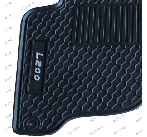 OEM Rubber Mats Mitsubishi L200 DC 2006-2015 - WildTT
