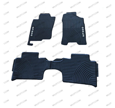 Tapis en Caoutchouc OEM Nissan Navara NP300 DC 2016-2021 - WildTT