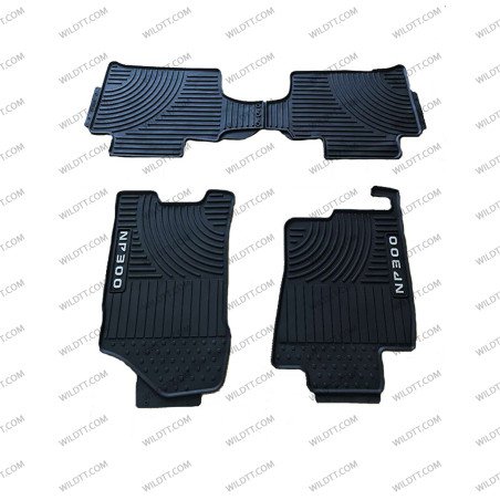 OEM Rubber Mats Nissan Navara NP300 DC 2016-2021 - WildTT