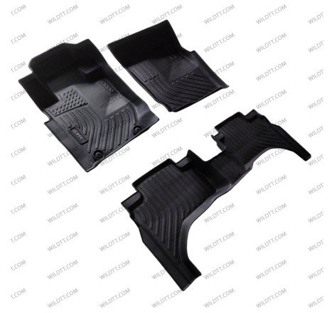 Floor Mats 3D Mitsubishi L200 DC 2015-2021 - WildTT