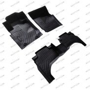 Floor Mats 3D Mitsubishi L200 DC 2015-2021 - WildTT