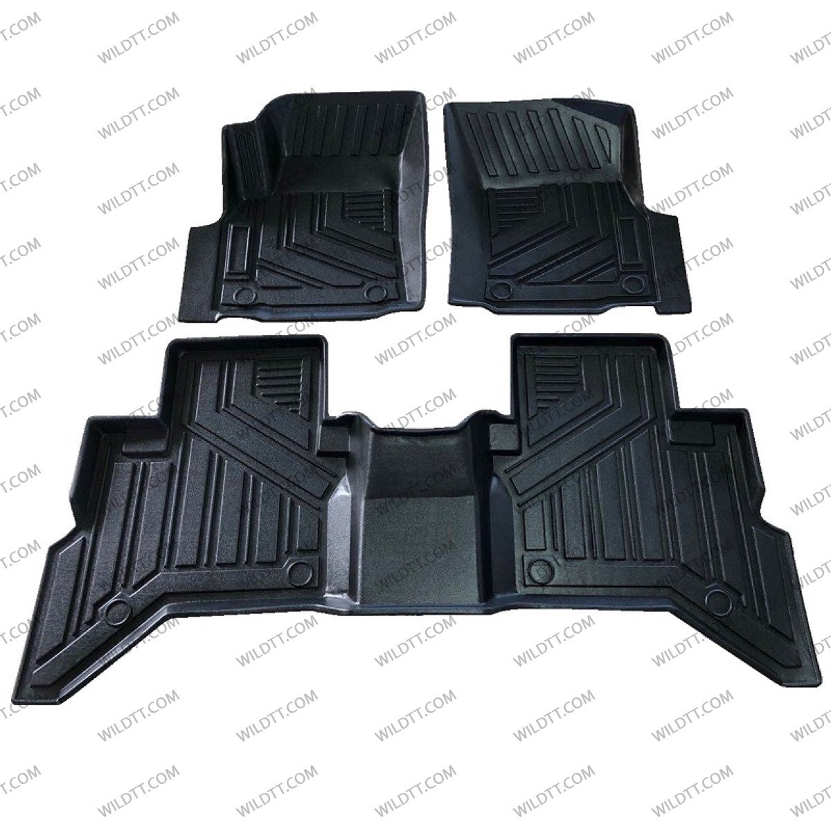 Tapis de Sol 3D Toyota Hilux DC 2016-2026 - WildTT