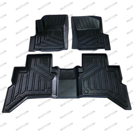 Floor Mats 3D Toyota Hilux DC 2016+ - WildTT