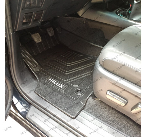 Floor Mats 3D Toyota Hilux DC 2016+ - WildTT