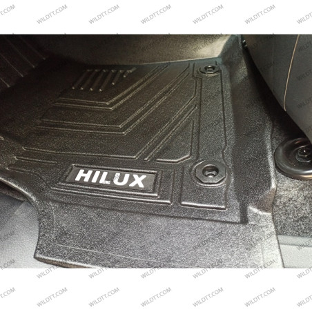 Floor Mats 3D Toyota Hilux DC 2016+ - WildTT