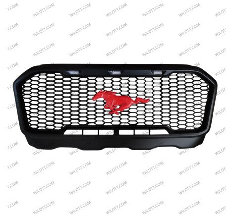 Kühlergrill "Mustang" Mit Leds Ford Ranger 2016-2019 - WildTT