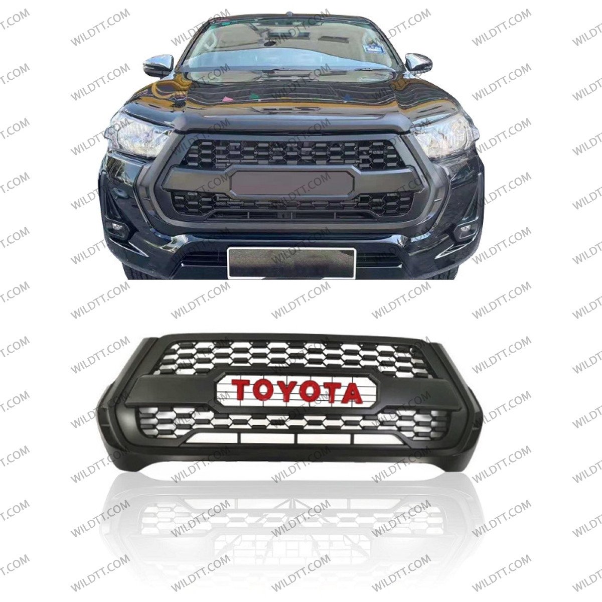 Griglia del Radiatore Toyota Hilux 2020-2026 - WildTT