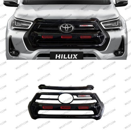 Parrilla Frontal "TRD Extreamer" Toyota Hilux 2020-2026 - WildTT
