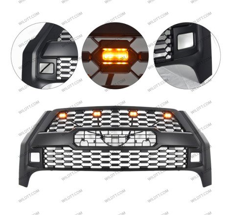 Radiator Grill Toyota Hilux Invincible 2021+ - WildTT
