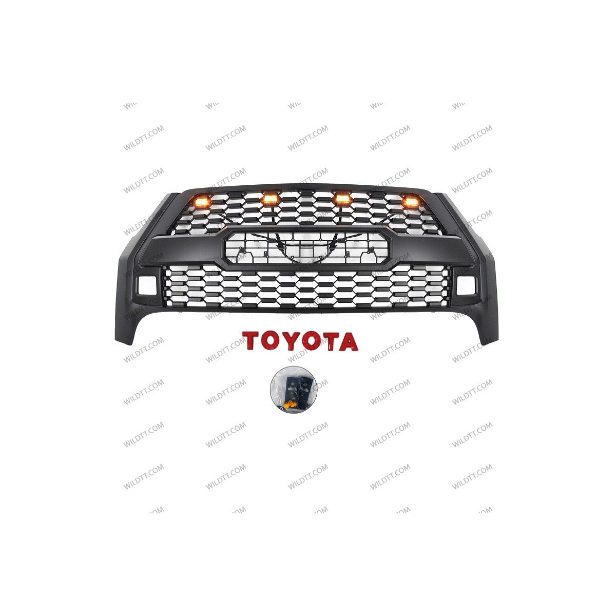 Radiator Grill Toyota Hilux Invincible 2021+ - WildTT