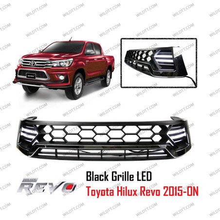 Grelha Radiador Toyota Hilux 2016-2020 - WildTT