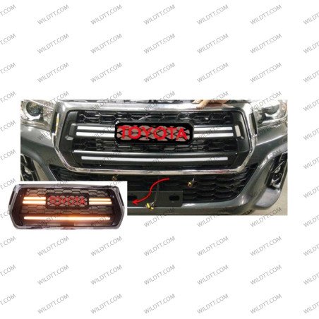 Grille de Radiateur Toyota Hilux Invincible 2018-2020 - WildTT