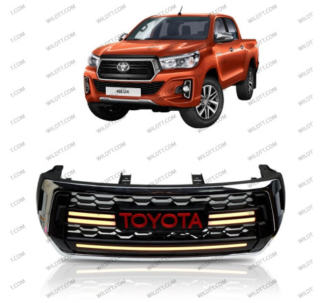 Kühlergrill Toyota Hilux Invincible 2018-2020 - WildTT