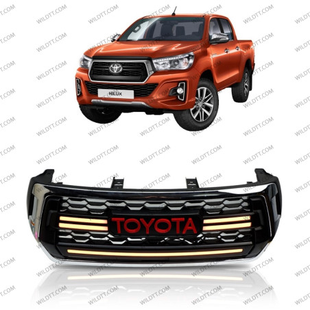 Kühlergrill Toyota Hilux Invincible 2018-2020 - WildTT