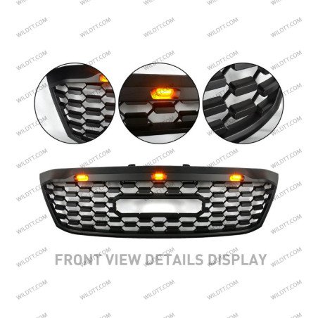 Radiator Grill "Amber" Toyota Hilux 2005-2011 - WildTT