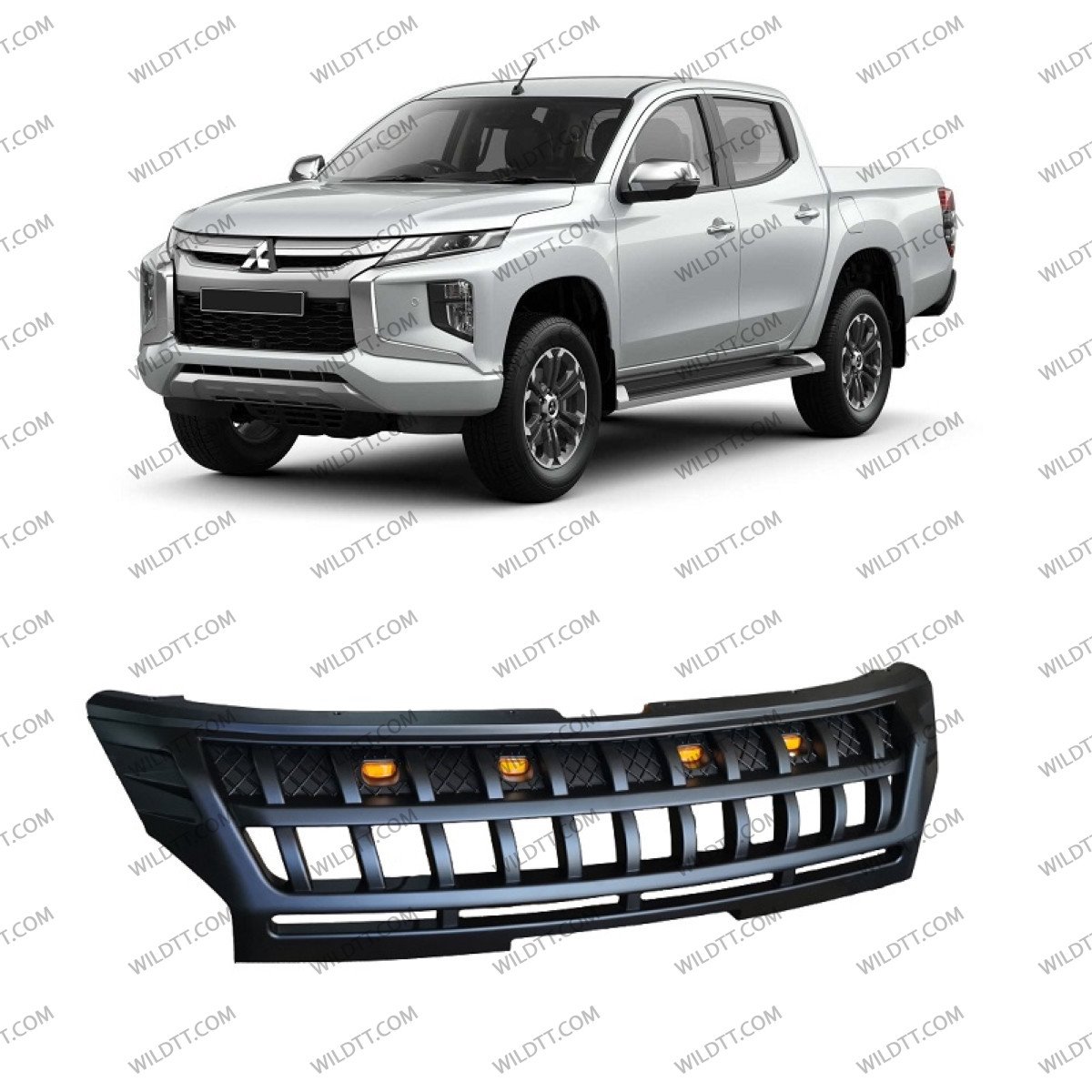 Radiator Grill "South" Mitsubishi L200 2019-2021 - WildTT
