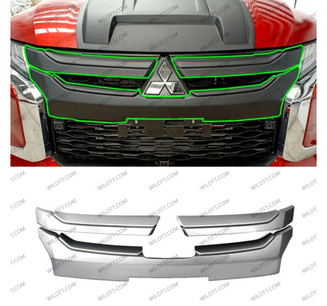 Grille de Radiateur Mitsubishi L200 2019-2021 - WildTT