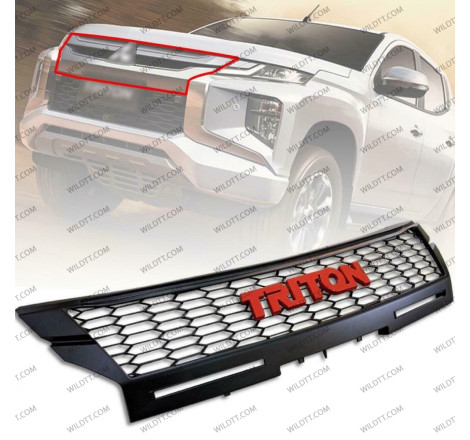 Grille de Radiateur "Triton" Mitsubishi L200 2019-2021 - WildTT