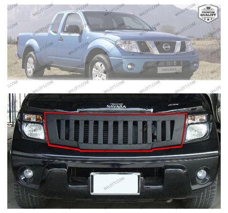 Grille de Radiateur Nissan Navara D40 2005-2010 - WildTT