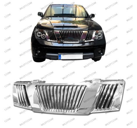 Parrilla Frontal Nissan Navara D40 2005-2010 - WildTT