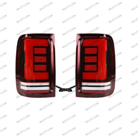 Pilotos Traseros Ahumados LED VW Amarok 2010-2020 - WildTT