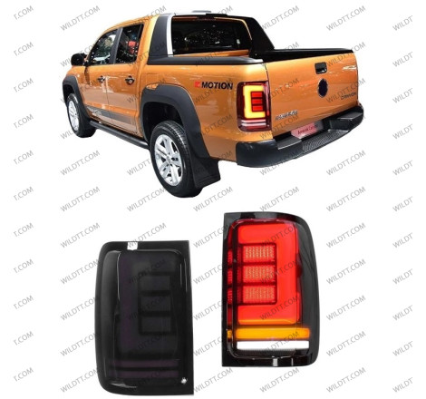 Pilotos Traseros Ahumados LED VW Amarok 2010-2020 - WildTT