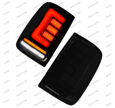 Pilotos Traseros Ahumados LED VW Amarok 2010-2020 - WildTT