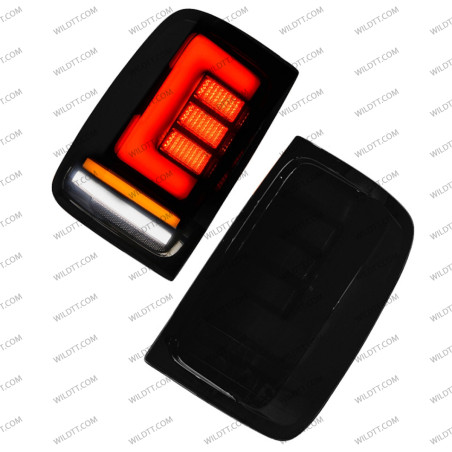 Pilotos Traseros Ahumados LED VW Amarok 2010-2020 - WildTT