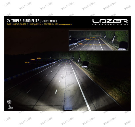 Barra LED Lazer Triple-R P/ Griglia Radiatore Ford Ranger Wildtrak 2023+ - WildTT