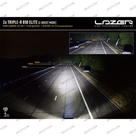 Barra LED Lazer Triple-R P/ Griglia Radiatore Ford Ranger Wildtrak 2023+ - WildTT